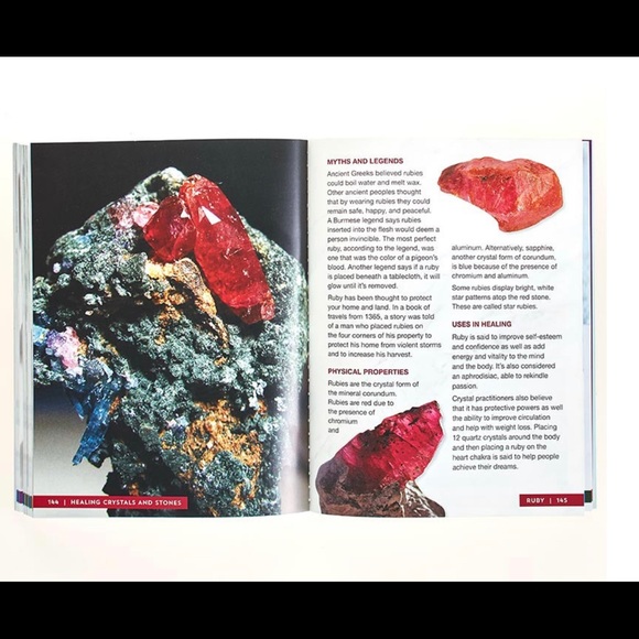 Healing Crystals & Stones Book Of Natural Energy - Picture 5 of 6